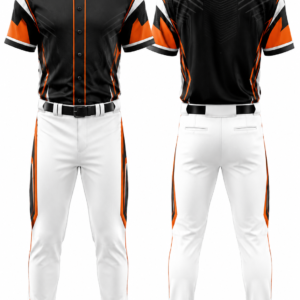 black_and_orange_baseball_uniform