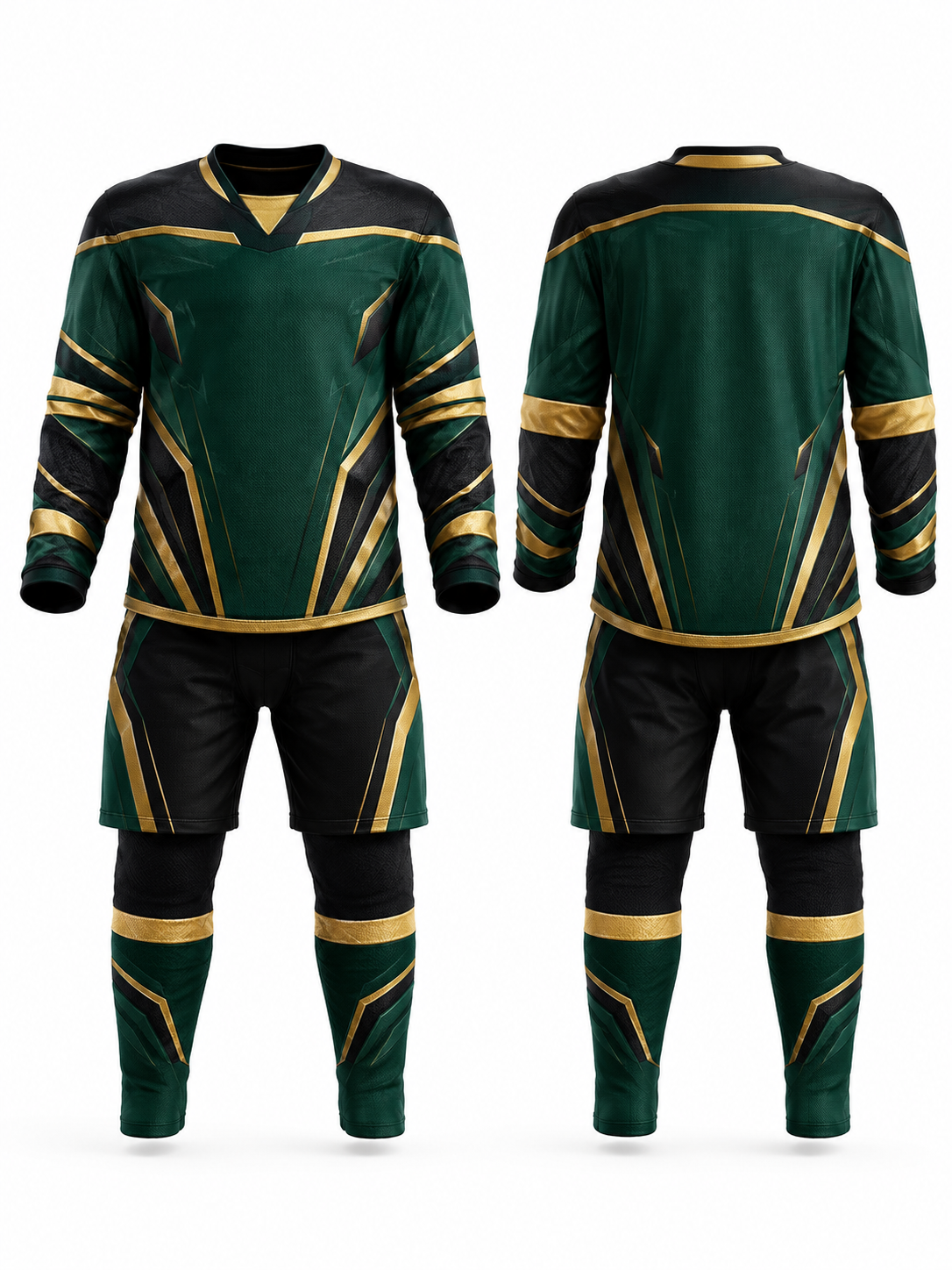 emerald_and_gold_hockey_uniform