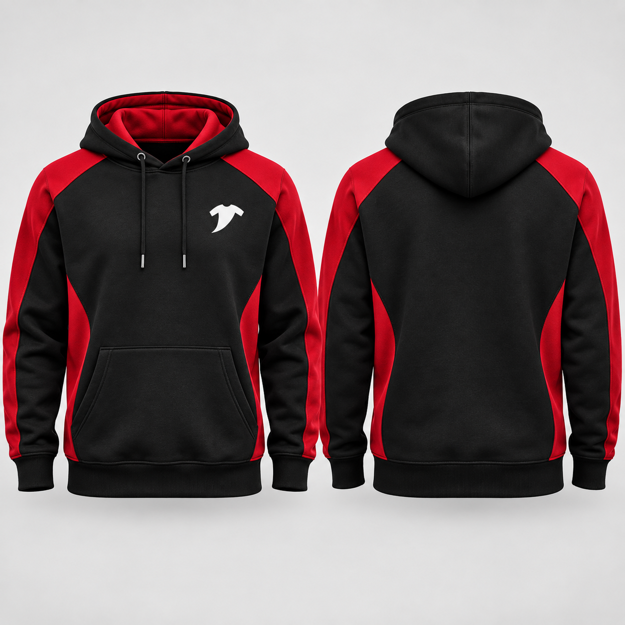 Black-and-crimson-hoodie