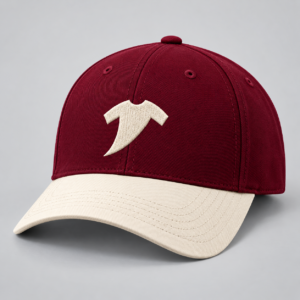 Burgundy-cap