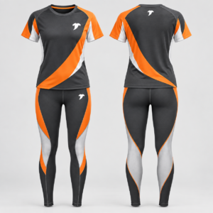 Charcoal-Orange-Performance-Set