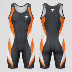 Charcoal-Orange-Performance-Singlet