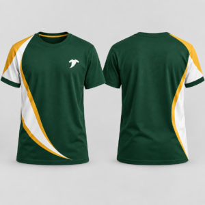 Forest-Green-Color-Block-Tee