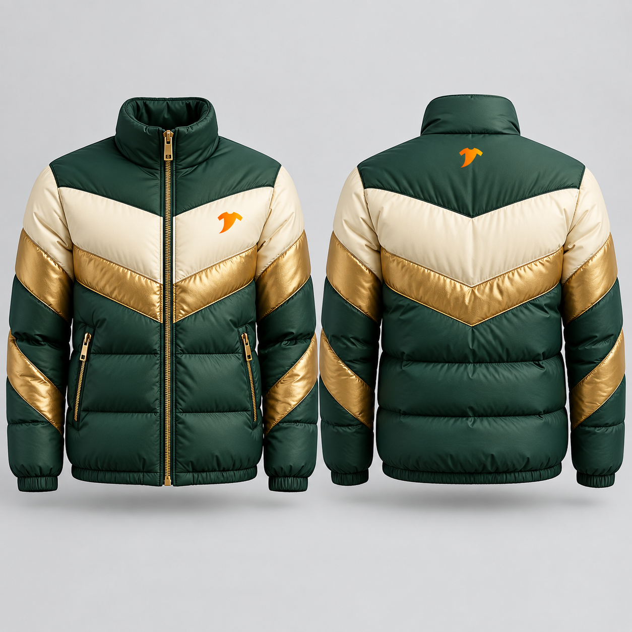 Forest-Green-Puffer-Jacket