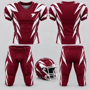 Maroon-Football-Uniform-Set