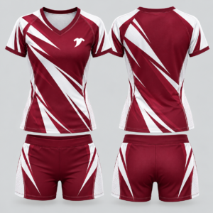Maroon-Volleyball-Uniform