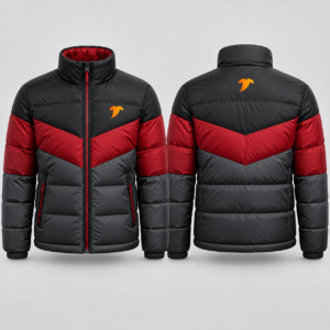 Premium-black-and-crimson-puffer-jacket