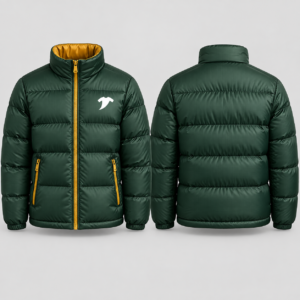 Premium-forest-green-quilted-puffer