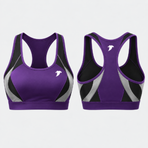 Purple-racerback-sports-bra