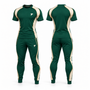 green sport wear