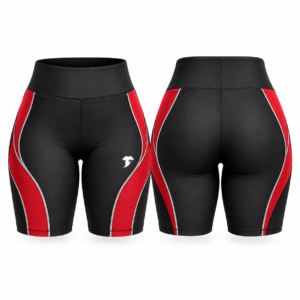 Black and red short