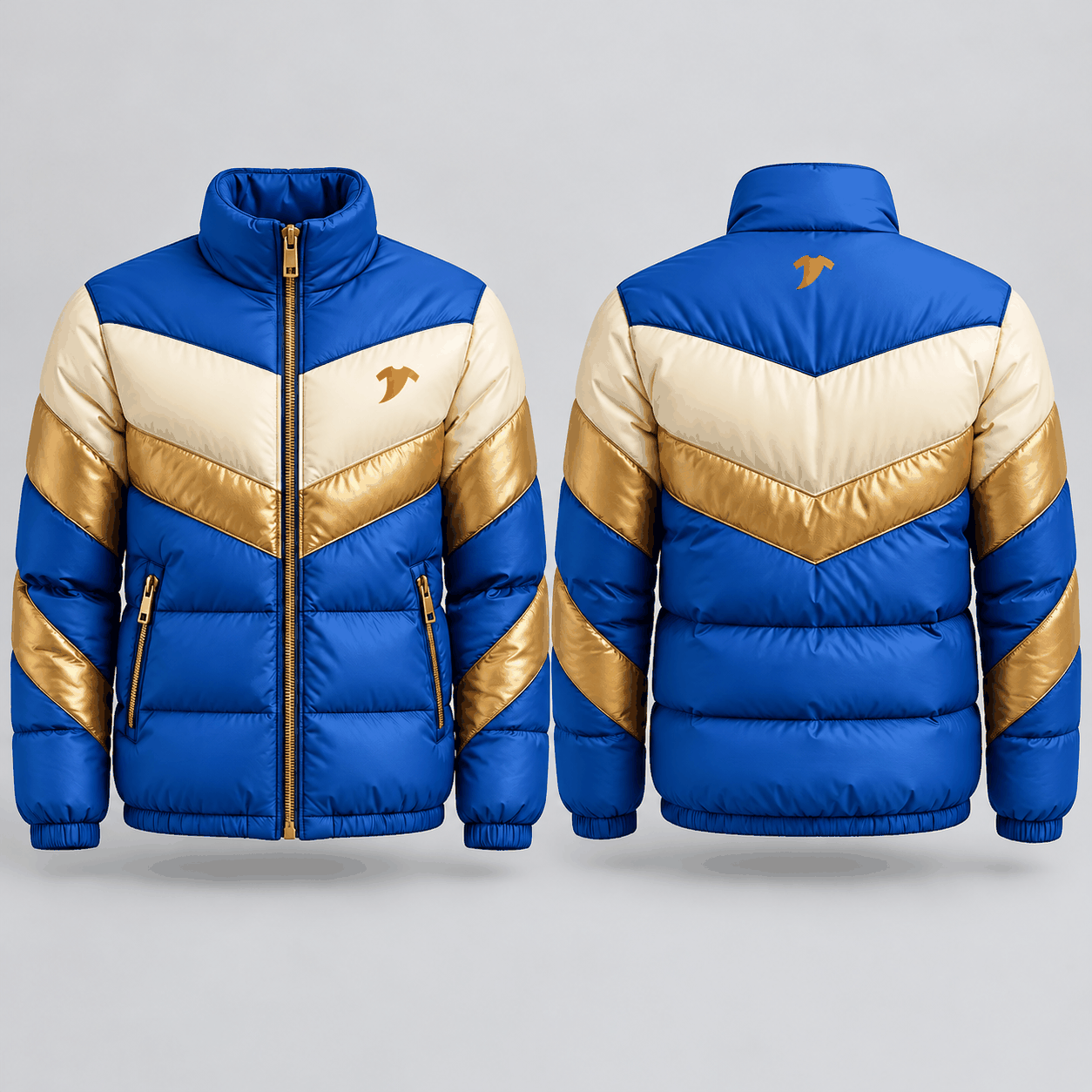 Forest Green Puffer Jacket - Image 4