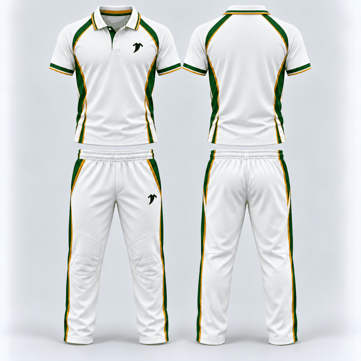 Premium white cricket uniform - Image 4