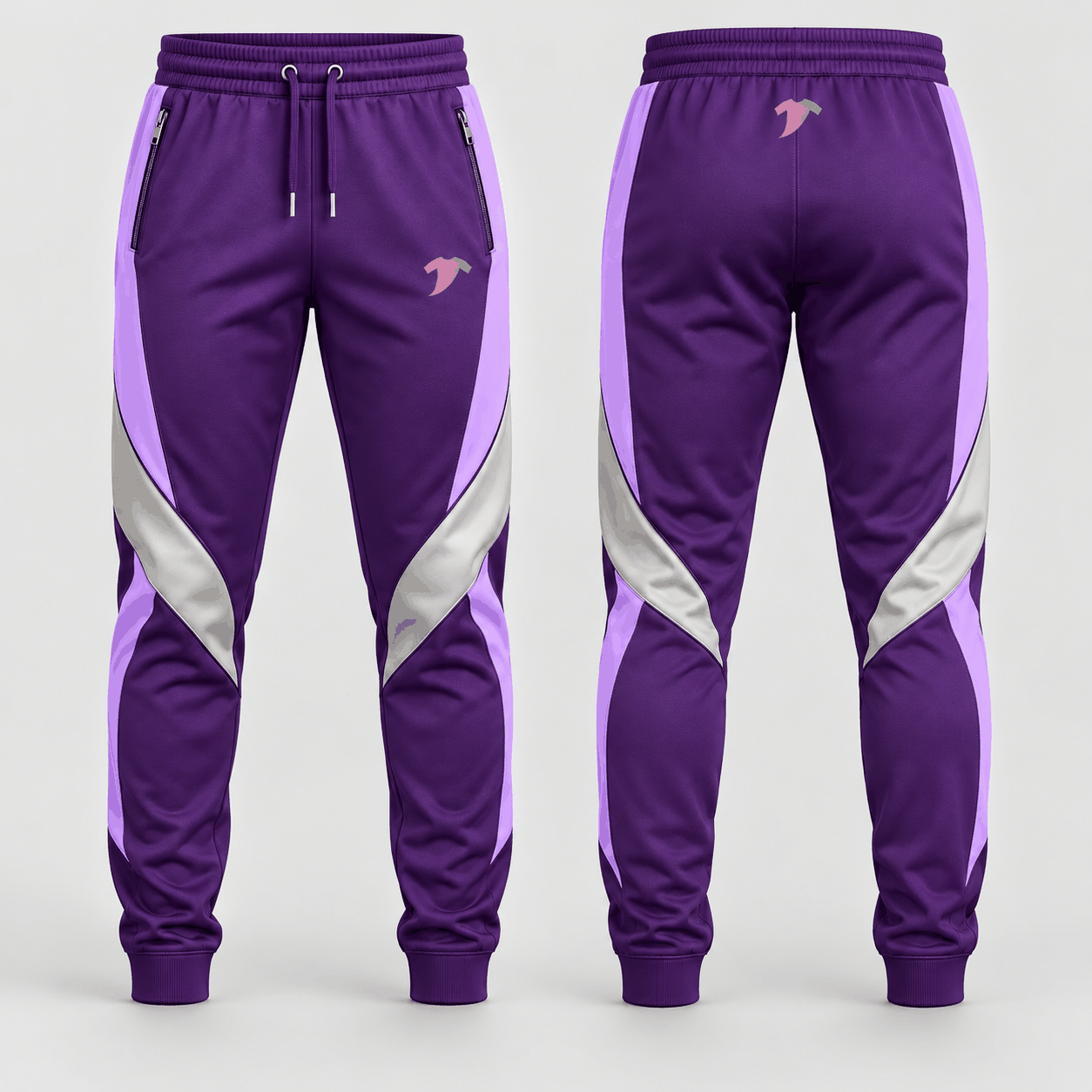 Premium navy blocked trouser - Image 3