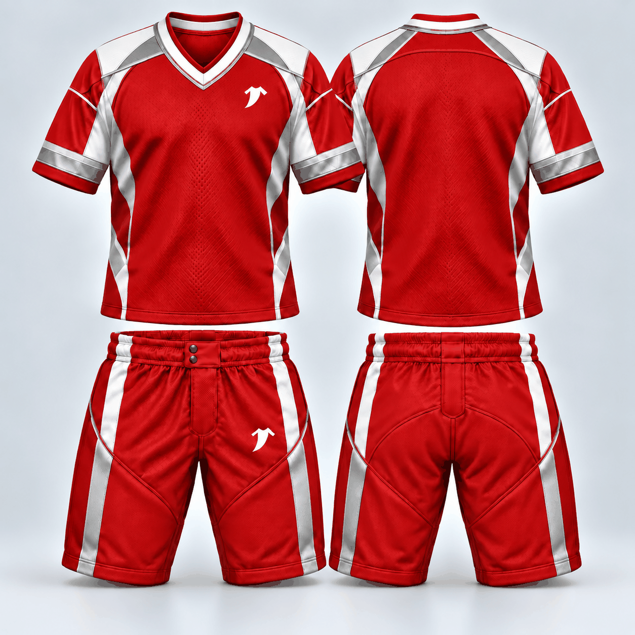 Premium purple and silver soccer Uniform - Image 5